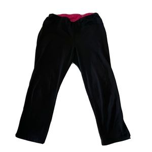 UMBRO Black Capri Athletic Wear Capri Size M